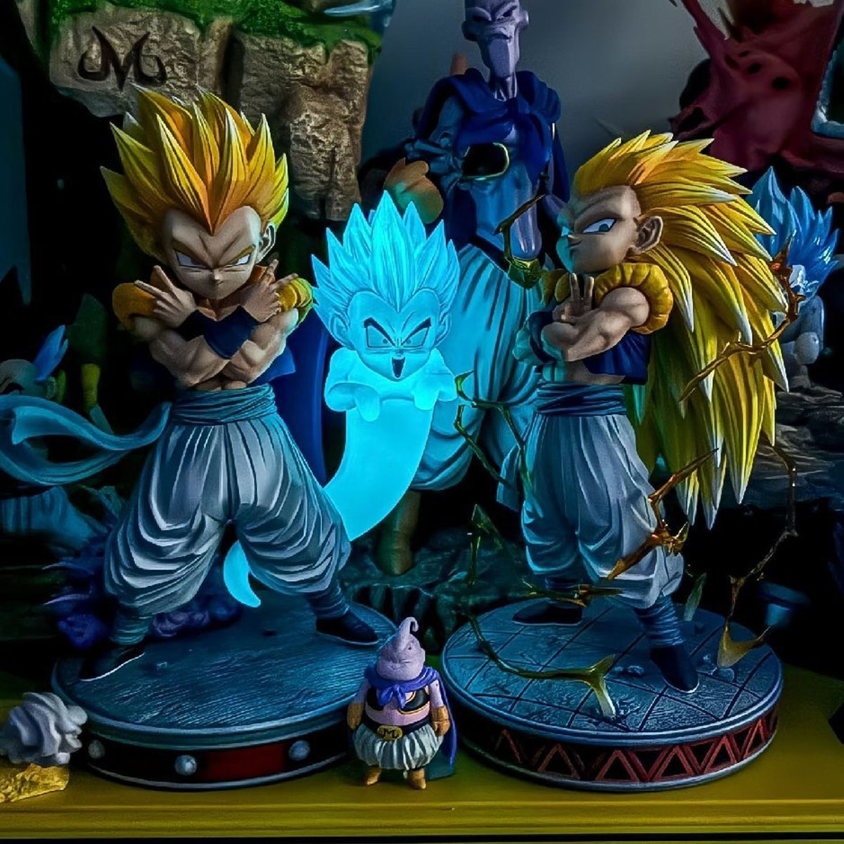 Resin Art Dragon Ball Z - Dragon Ball Z ตัวเลข Super Saiyan