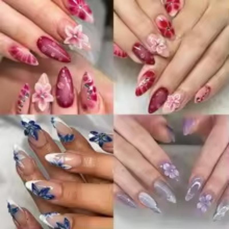 Resin Art Using Flowers - แม่พิมพ์ซิลิโคน 3 มิติ ลายดอกชบา สำหรับงานเรซิ่น อุปกรณ์ตกแต่งเล็บอเนกประสงค์