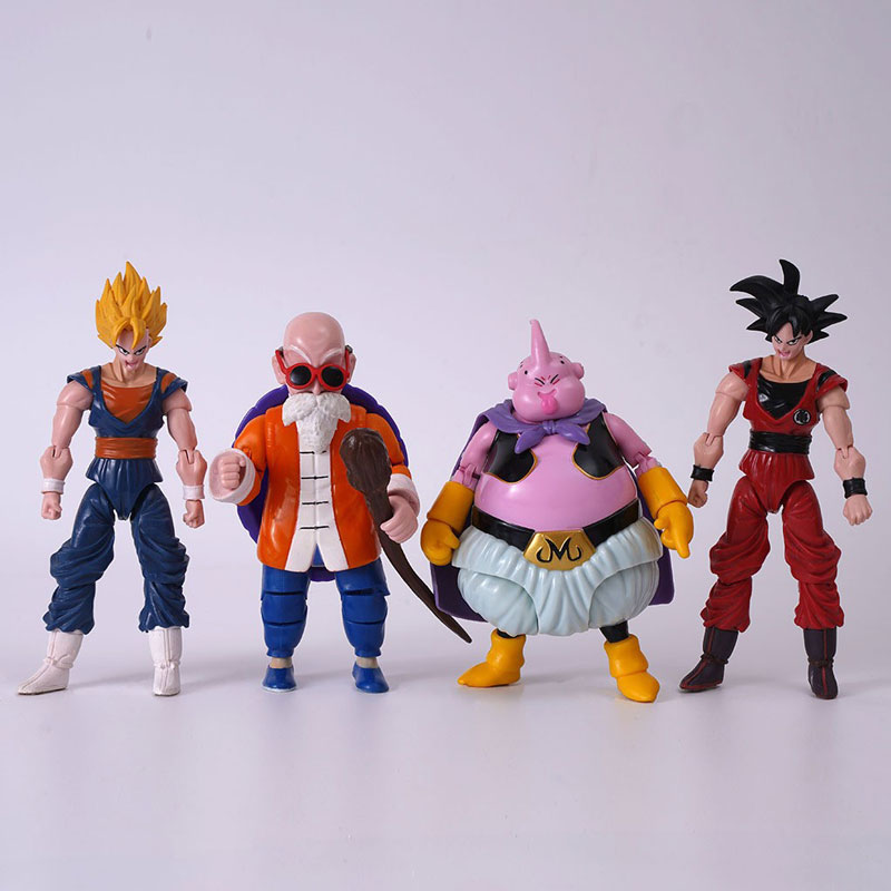 Resin Art Dragon Ball Z - ฟิกเกอร์อนิเมะดราก้อนบอล Z ซูเปอร์ไซย่า ซุนโกคู โบรลี่ เบจิต้า