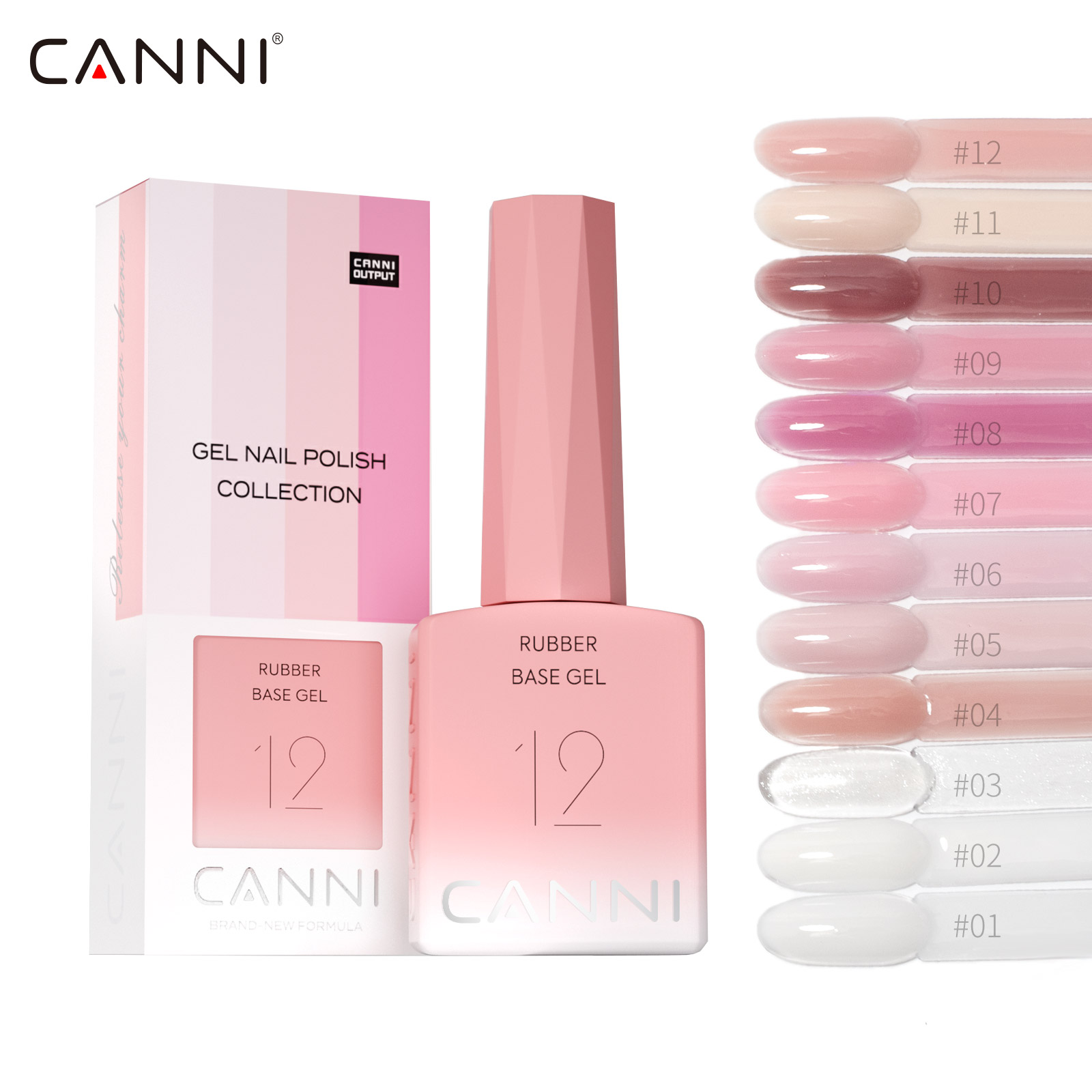 Resin Art Training - เจลสี CANNI แบบยาง 2in1 ปราศจากสาร HEMA/TPO