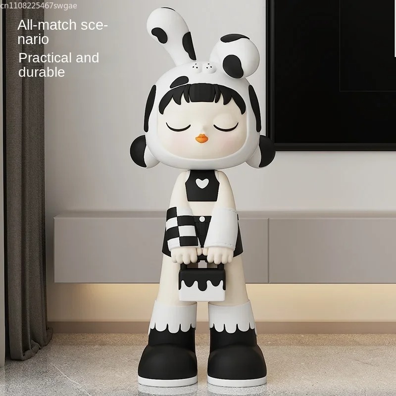 รูปปั้นการ์ตูนสาวศิลปะ โมเดลตั - Resin Art Home Decor บทวิจารณ์และราคา