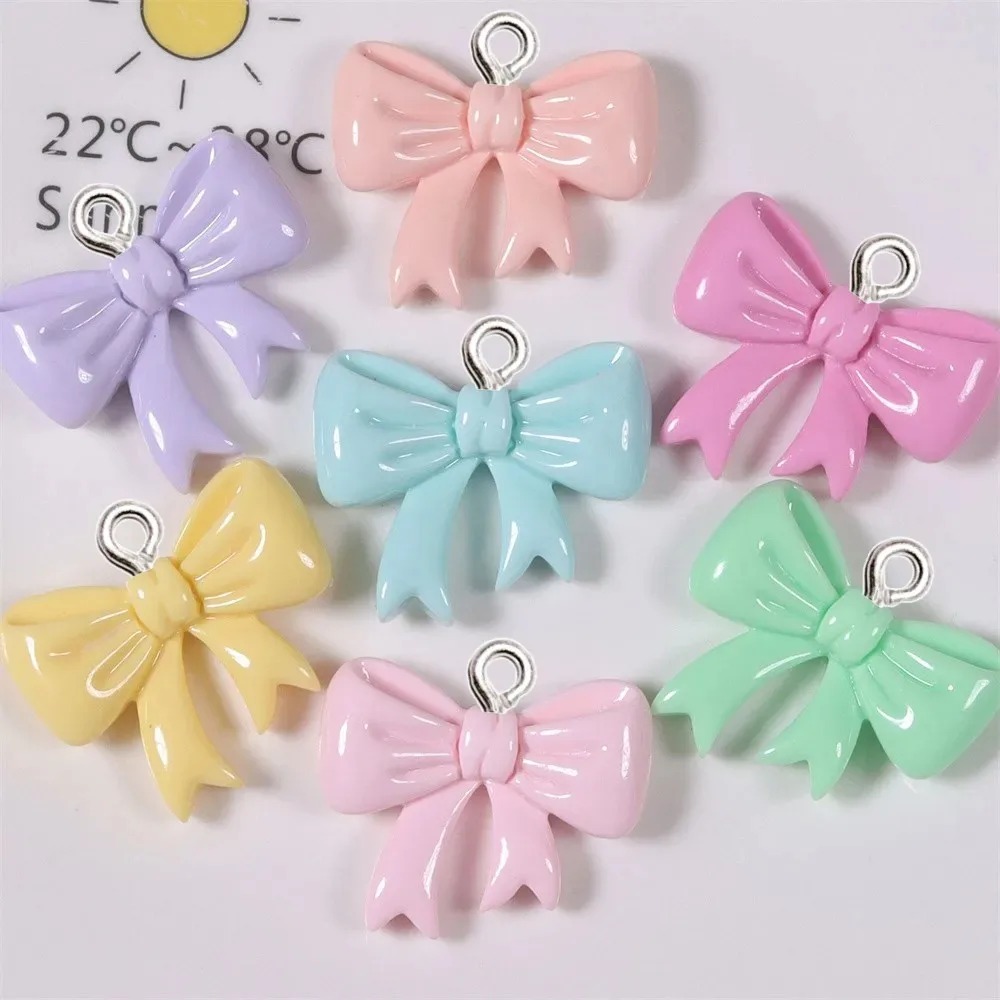 10 ชิ้น ชาร์มเรซิ่นรูปโบว์สีลู - Resin Art Calligraphy บทวิจารณ์และราคา