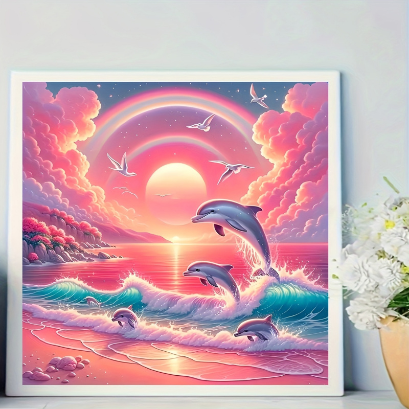 ชุดอุปกรณ์เพ้นท์เพชร ลายท้องฟ้ - Resin Art Work บทวิจารณ์และราคา