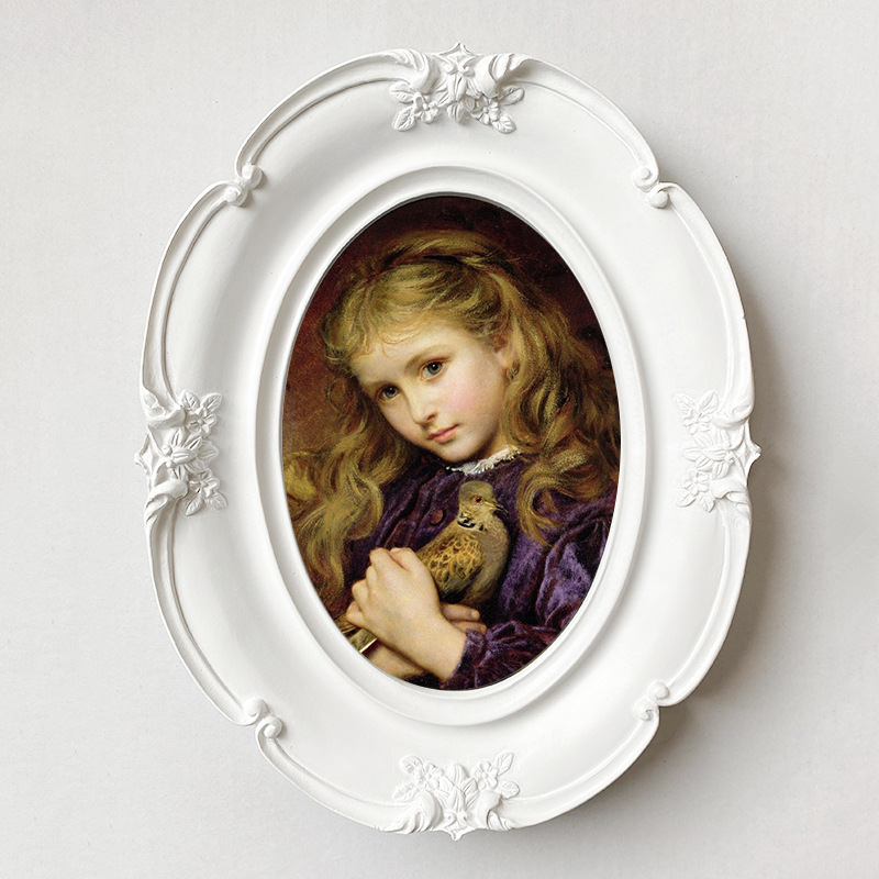 กรอบรูปเรซิ่นทรงวงรีสไตล์ยุโรป - Resin Art Ideas บทวิจารณ์และราคา