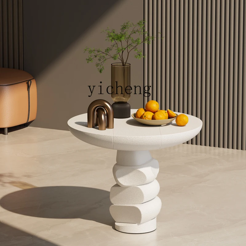 โต๊ะกาแฟหมุนได้ L8-12 โต๊ะข้าง - Resin Art Coffee Table บทวิจารณ์และราคา