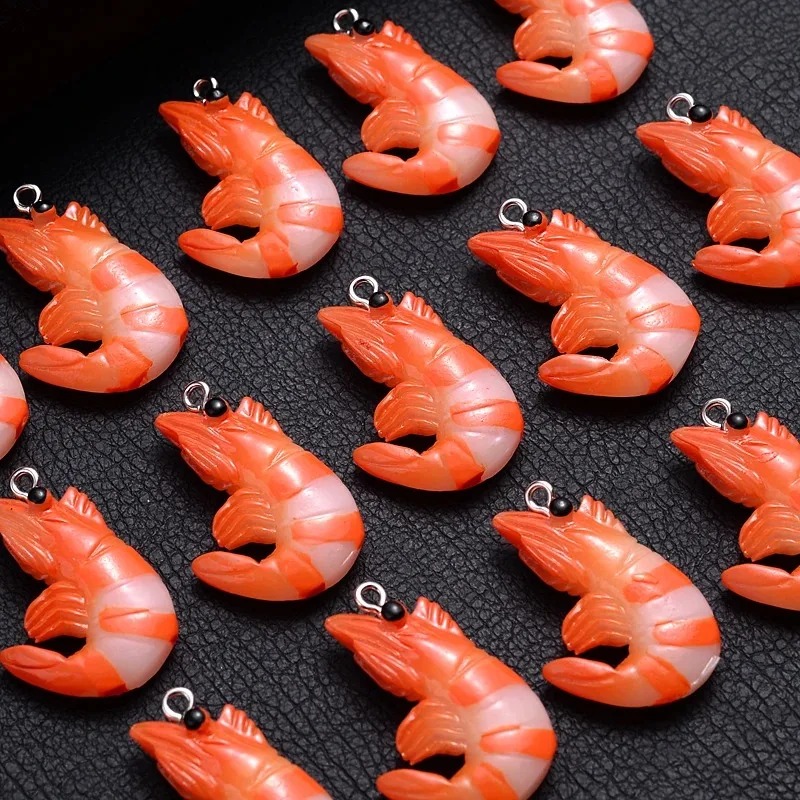 จี้อะคริลิคเรซิ่นรูปอาหารทะเลก - Resin Art Calligraphy บทวิจารณ์และราคา