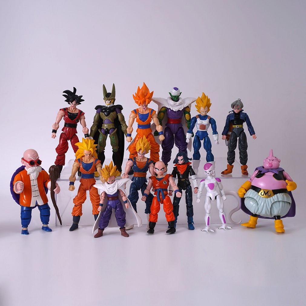 1-14PCS อะนิเมะดราก้อนบอล Z ซุ - Resin Art Dragon Ball Z บทวิจารณ์และราคา