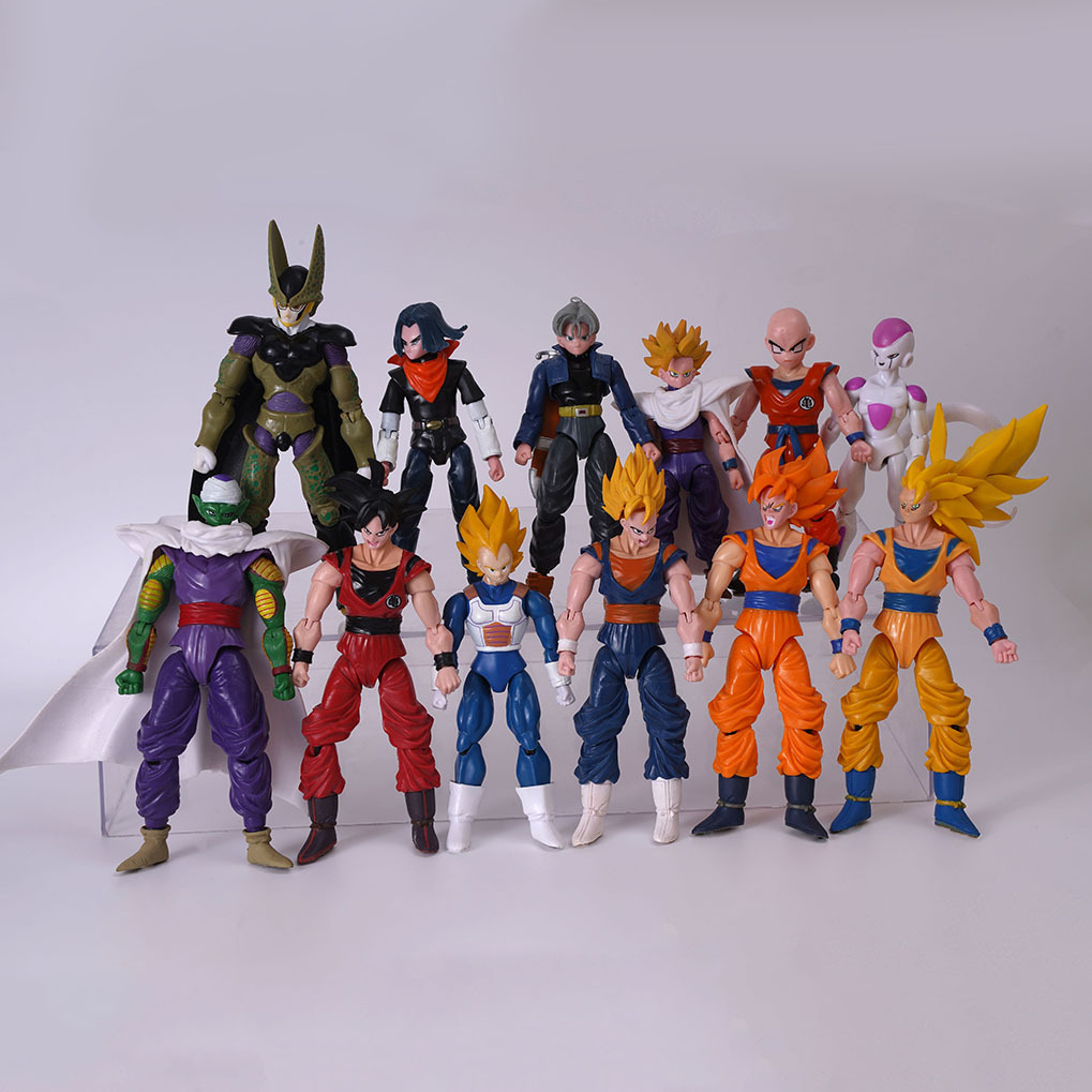 1-14PCS อะนิเมะดราก้อนบอล Z ซุ - Resin Art Dragon Ball Z บทวิจารณ์และราคา