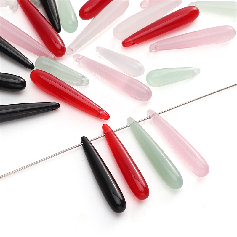 5 ชิ้น ลูกปัดเรซิ่นรูปหยดน้ำ ล - Resin Art Calligraphy บทวิจารณ์และราคา