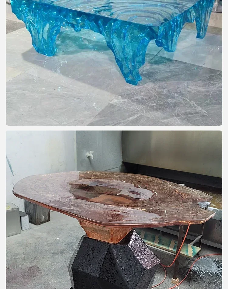 โต๊ะกาแฟเรซิ่นเกรดพรีเมียม รุ่ - Resin Art Coffee Table บทวิจารณ์และราคา