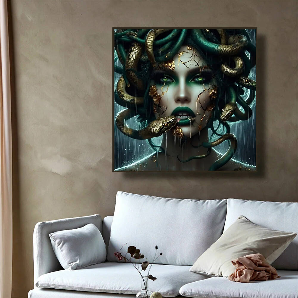 ภาพวาดเพชรแบบไร้กรอบ รูปทรงเพช - Resin Art Work บทวิจารณ์และราคา