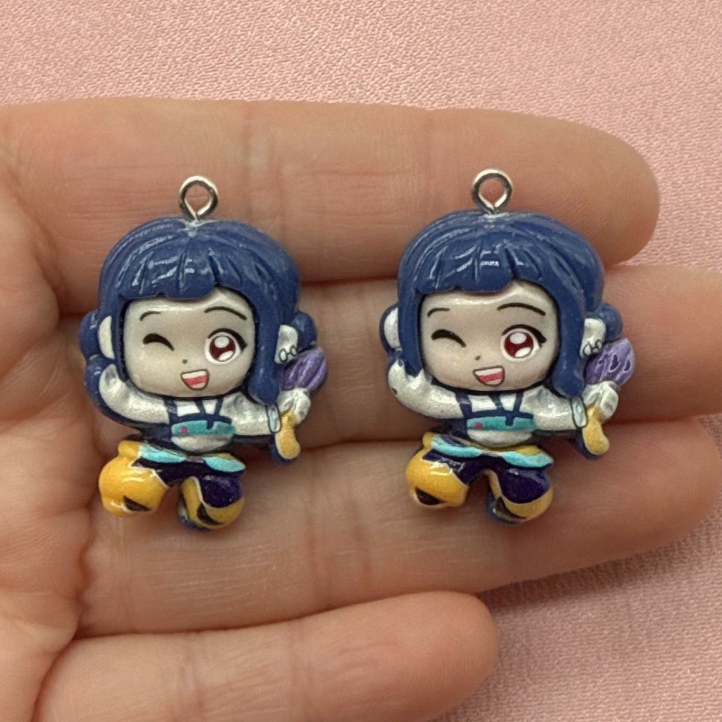 จี้การ์ตูนเรซิ่น 10 ชิ้น, ต่าง - Resin Art Calligraphy บทวิจารณ์และราคา