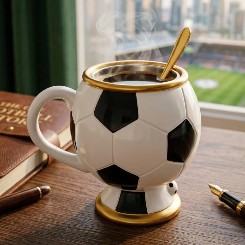 แก้วกาแฟลายฟุตบอล ทำจากเรซิ่นแ - Resin Art Coffee Table บทวิจารณ์และราคา