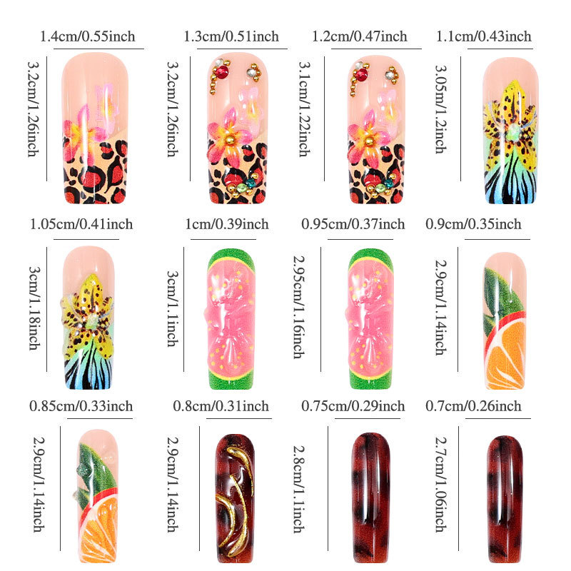 เล็บปลอมแบบกดติด 24 ชิ้น ผลิตด - Resin Art Machine บทวิจารณ์และราคา