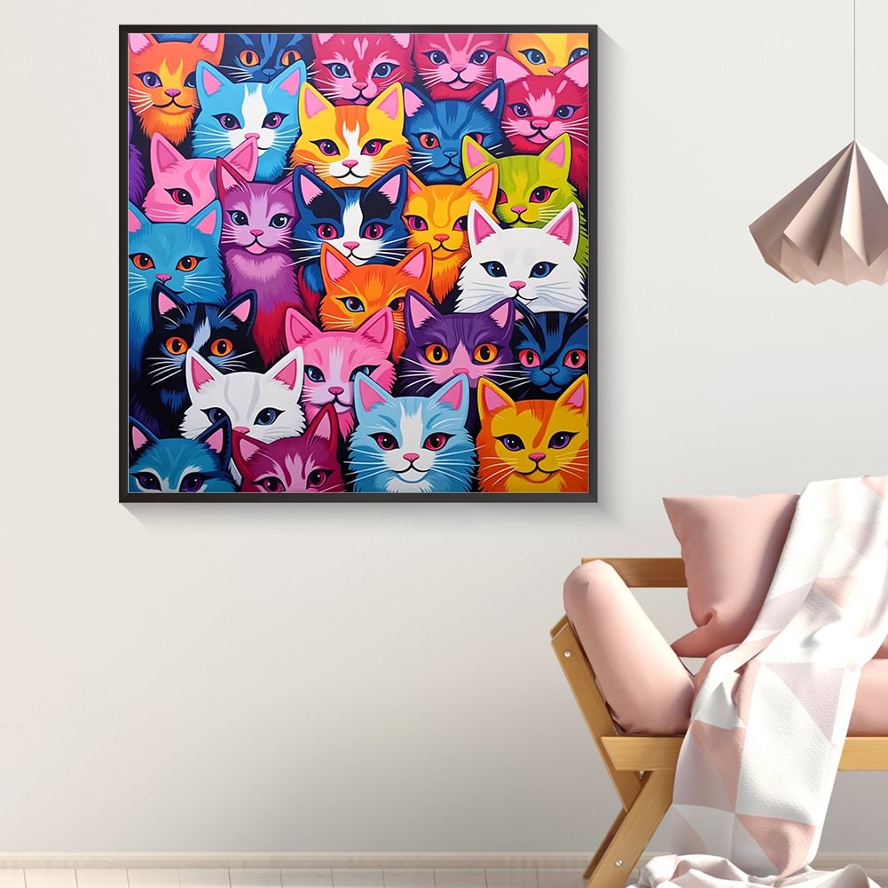 ชุดภาพเพชร DIY ลายแมวน้อยสีสัน - Resin Art Baby บทวิจารณ์และราคา