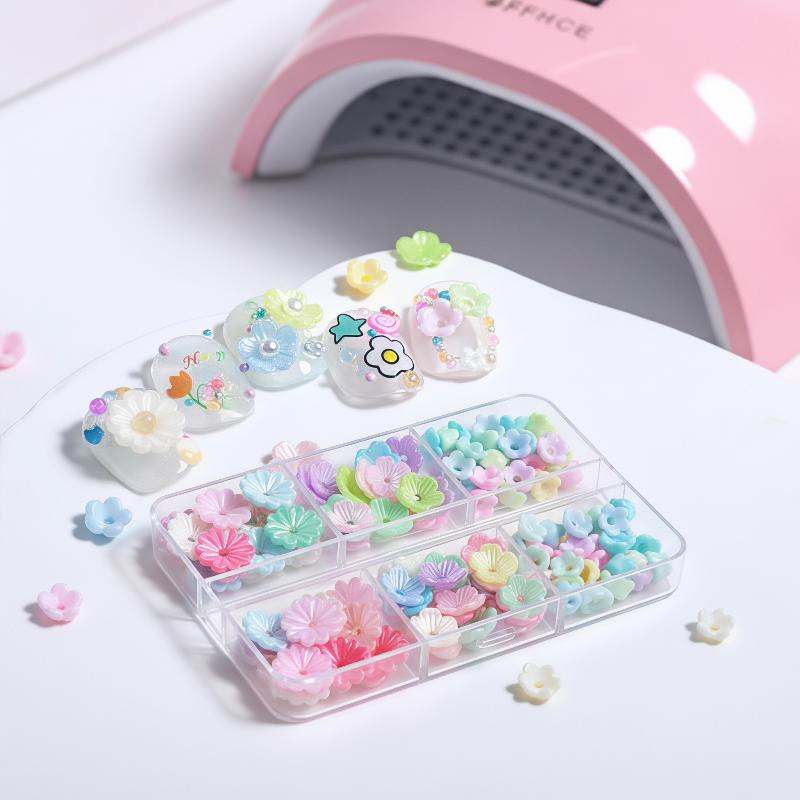 ชุดตกแต่งเล็บเรซินลายดอกไม้ขนา - Resin Art Using Flowers บทวิจารณ์และราคา