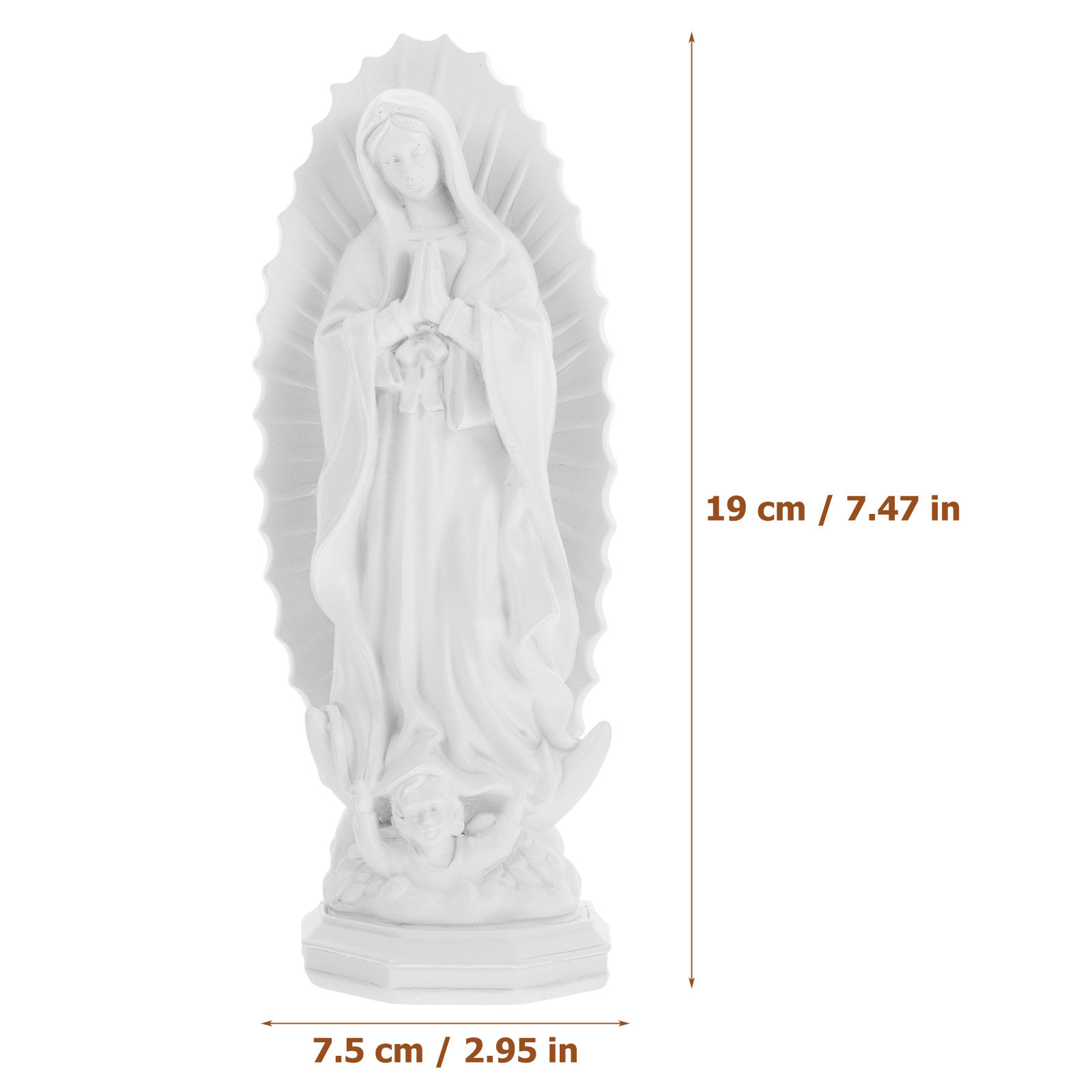 รูปปั้นพระแม่มารีเรซิน รูปปั้น - Resin Art Mary บทวิจารณ์และราคา