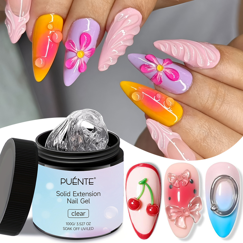 PUENTE เจลต่อเล็บใสไม่เหนียวเห - Resin Art Using Flowers บทวิจารณ์และราคา