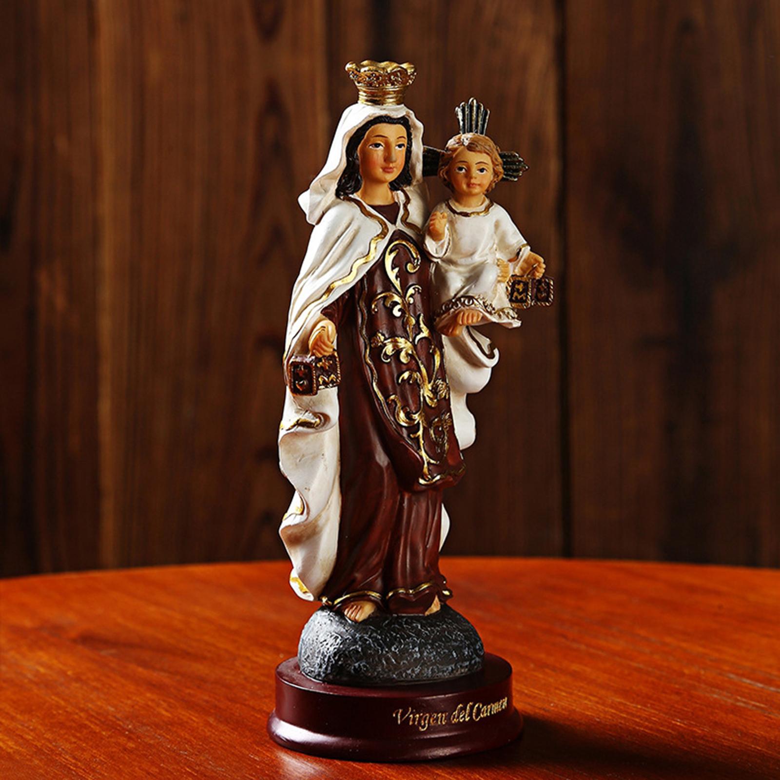 รูปปั้นพระแม่มารีทำจากเรซิ่น ง - Resin Art Mary บทวิจารณ์และราคา