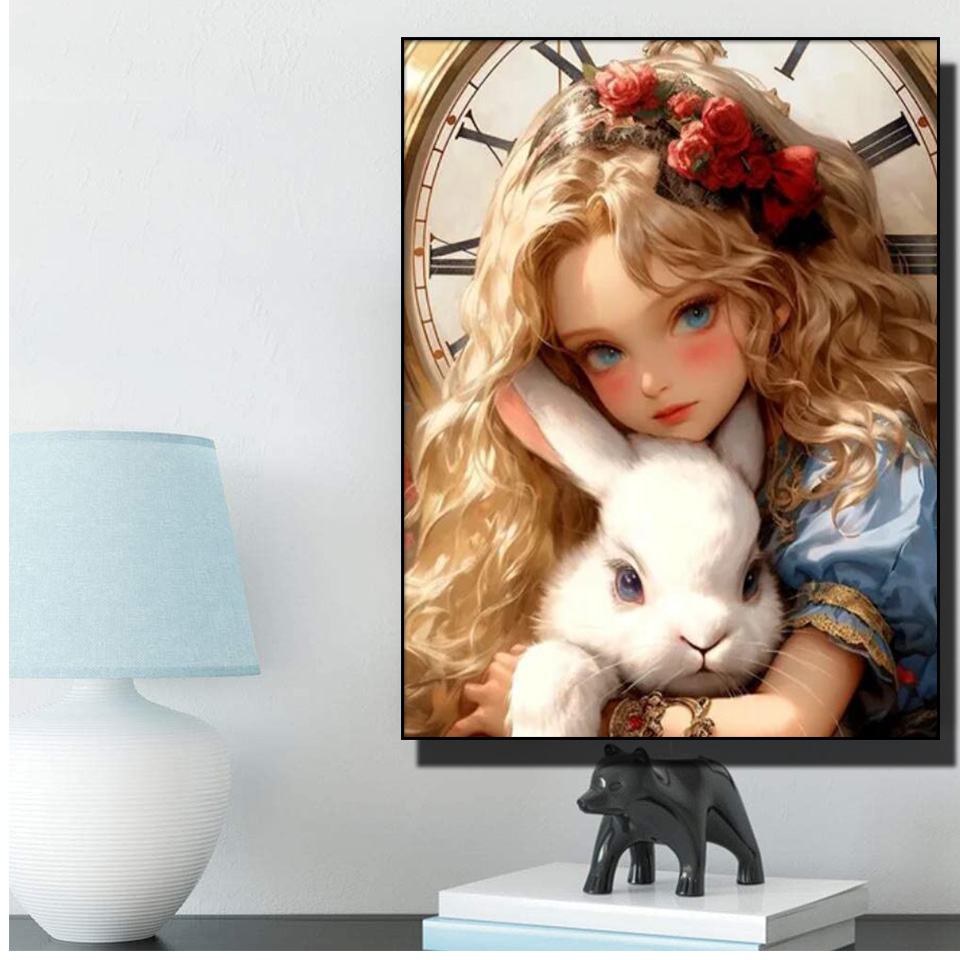 มาใหม่การ์ตูนสาวน่ารัก DIY เพช - Resin Art Baby บทวิจารณ์และราคา