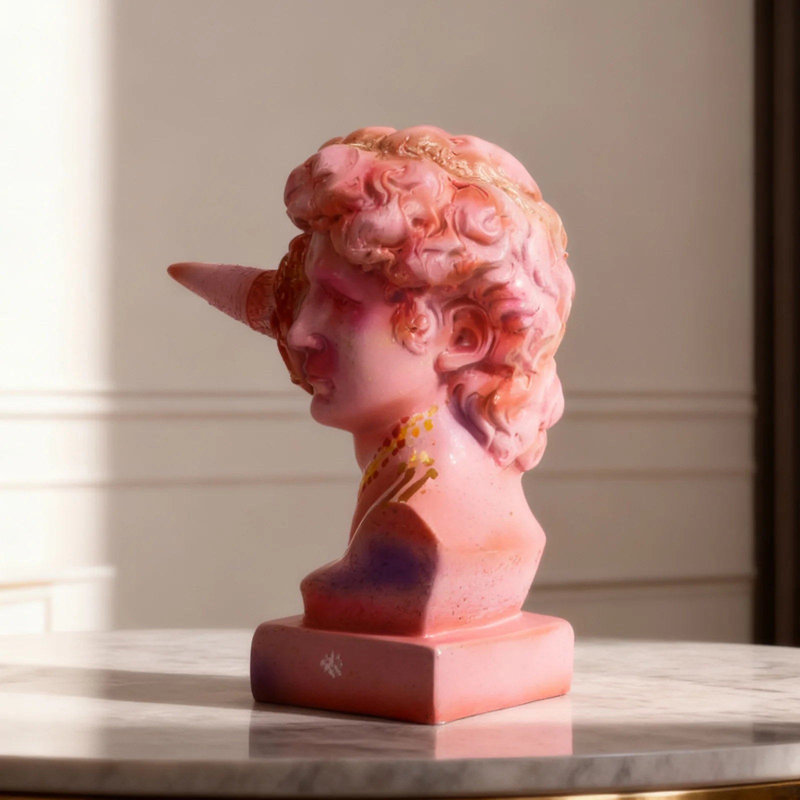 งานศิลปะรูปปั้นเดวิดลายกราฟฟิต - Resin Art Ideas บทวิจารณ์และราคา