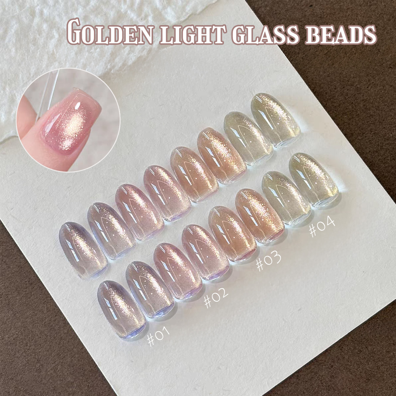 1 ชิ้น TC ยาทาเล็บเจลสีชมพูโกล - Resin Art Purple บทวิจารณ์และราคา