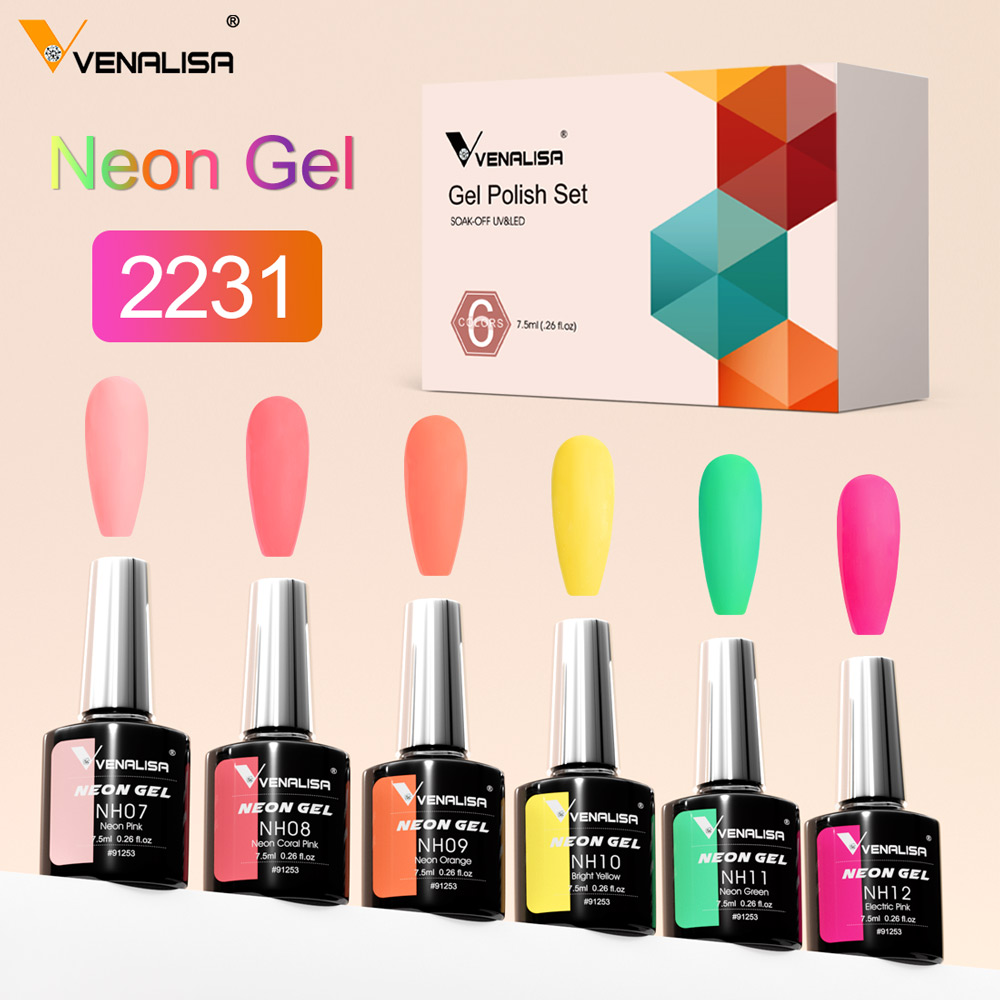 VENALISA น้ำยาทาเล็บเจลนีออน 7 - Resin Art Training บทวิจารณ์และราคา