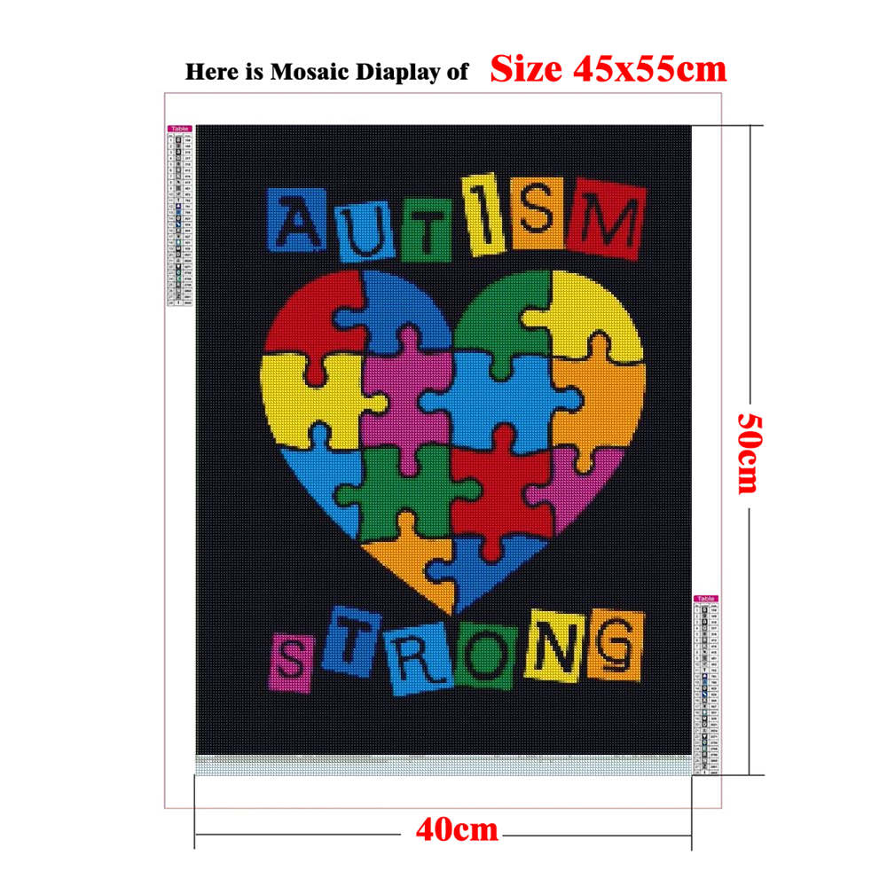 ออทิสติกโปสเตอร์ 5D ผู้ใหญ่ 5d - Resin Art Quote บทวิจารณ์และราคา